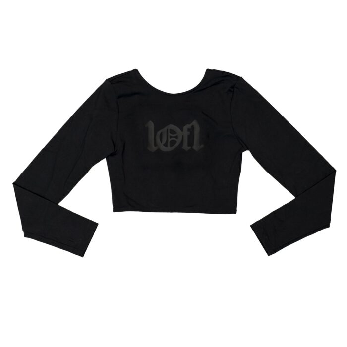 _dsc7411 Cropped Exclusivist 1OF1 Tech Long Sleeve Black
