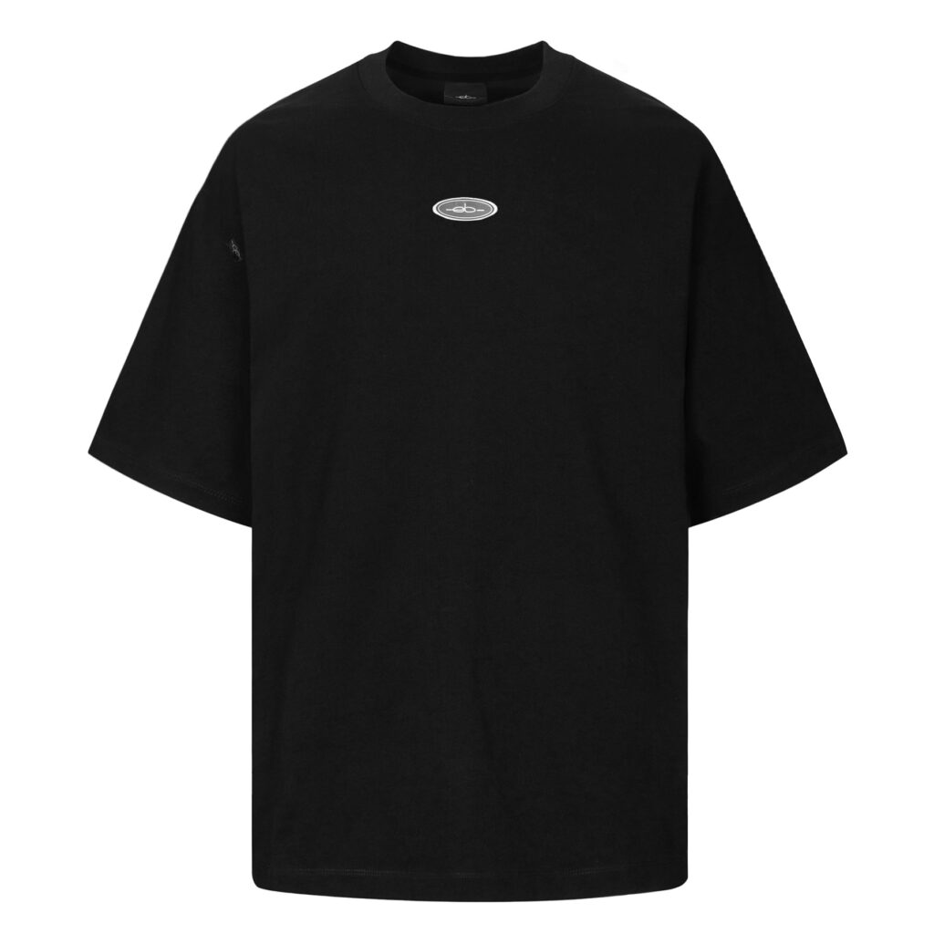 Camiseta eloemcomum oval preto block