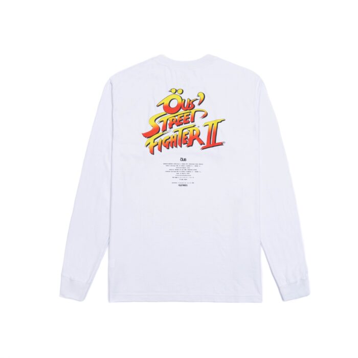 351029_126_2 Camiseta ÖUS Longsleeve Dhalsim Branca