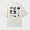 Camiseta Block x Take Off Sponsor Off White Tee