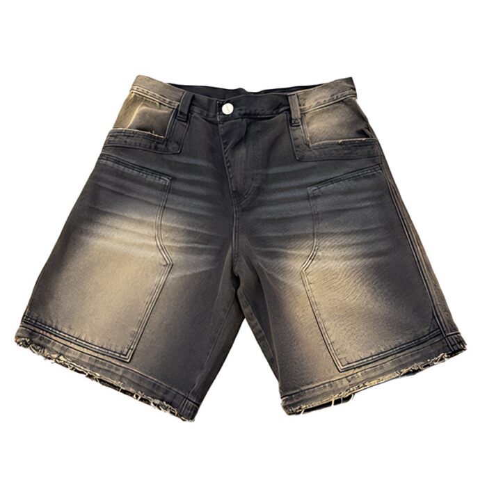 berm-frente_easy-resize-com Bermuda Delafoe Emberfade Baggy Denim Shorts