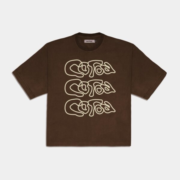 coroa10_easy-resize-com Camiseta Coroa Triple Coroa Logo (MARROM)