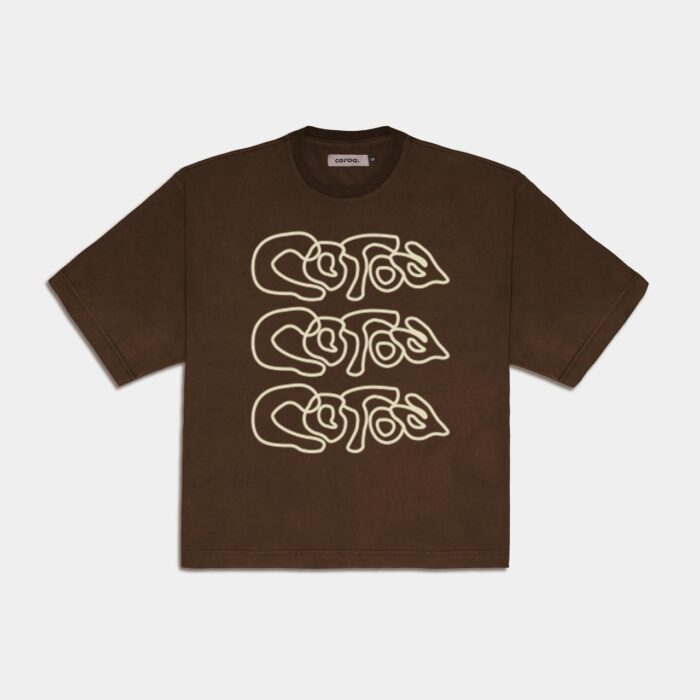 coroa10_easy-resize-com Camiseta Coroa Triple Coroa Logo (MARROM)