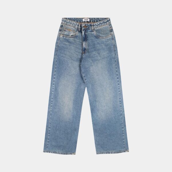 Calça Jeans Baggy Coroa (AZUL)