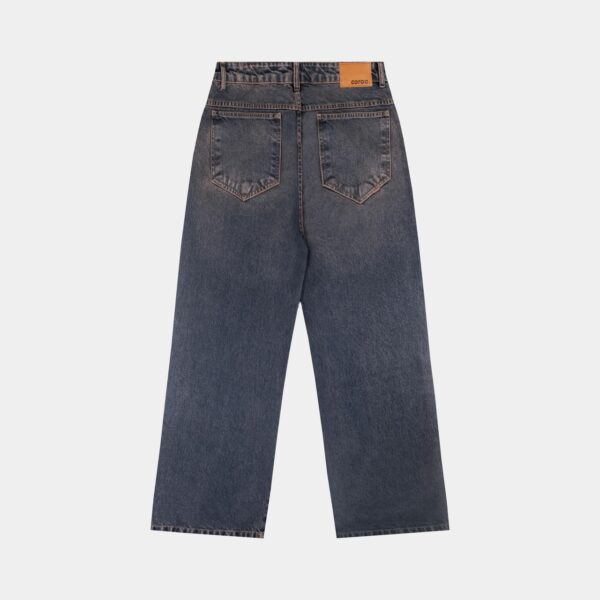 Calça Jeans Baggy Coroa (MARROM)