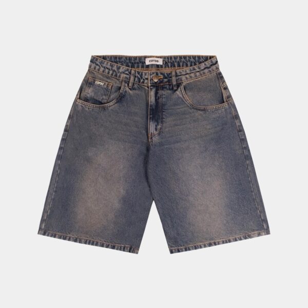 Bermuda Jeans Coroa (MARROM)