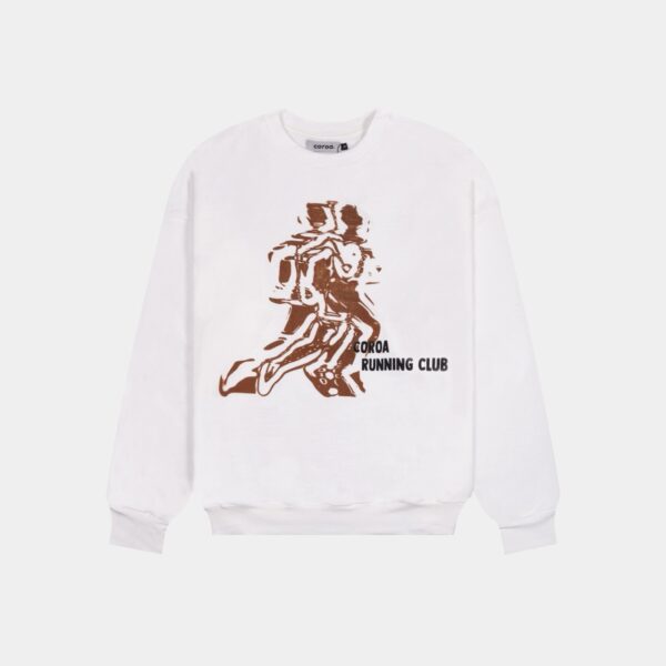 Moletom Coroa Crewneck Running Coroa (OFF WHITE)