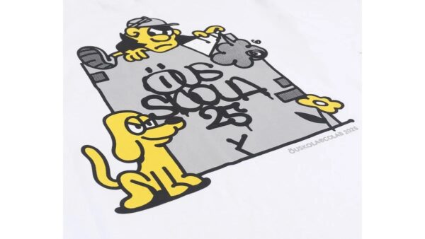 Camiseta Öus Skolas Branca