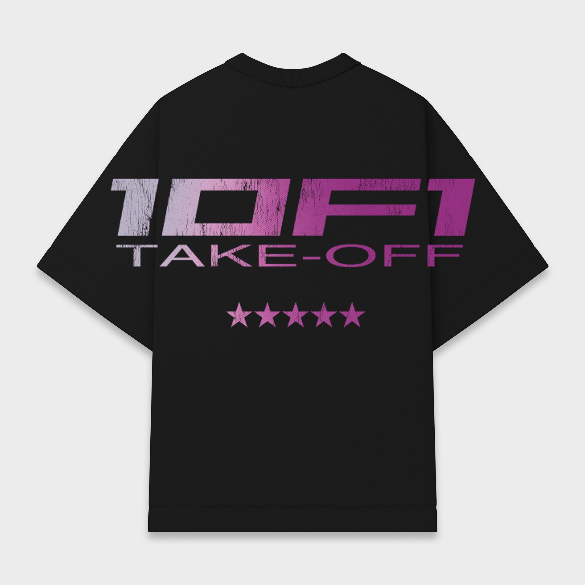 ぷるそ Camiseta Take Off x Exclusivist 1of1 Prestige Zurple Black – block