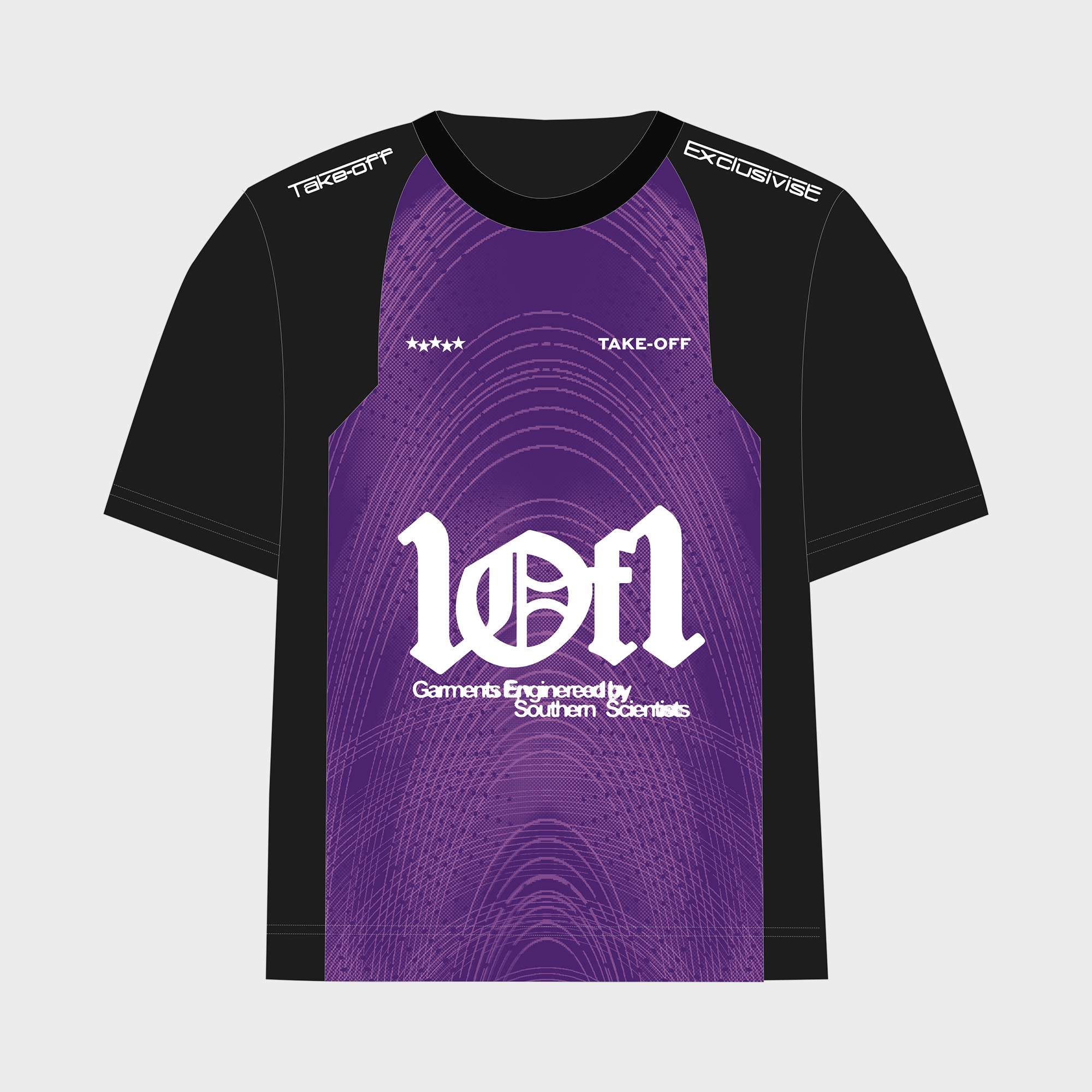 2NE1　KESH X American Apparel　x2 Camiseta Take Off x Exclusivist 1of1 V2 Jersey – block