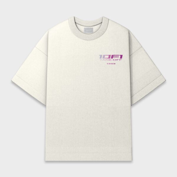 Camiseta Take Off x Exclusivist 1of1  Prestige Zurple Offwhite