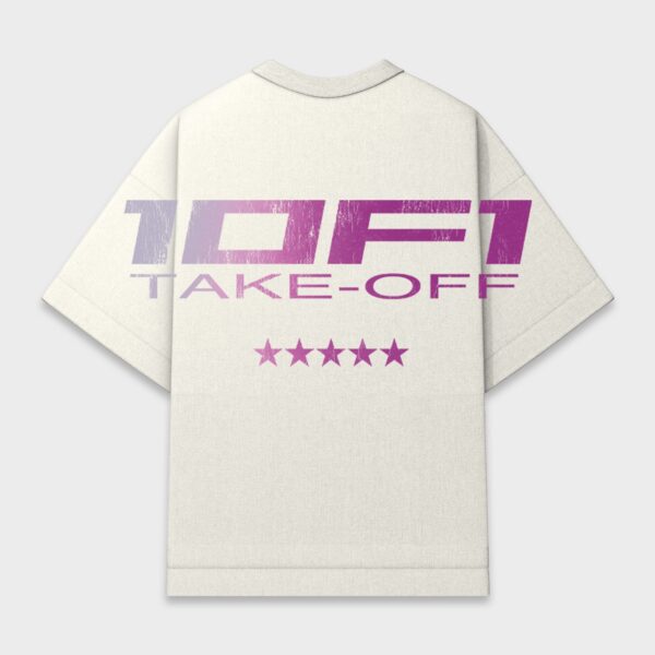Camiseta Take Off x Exclusivist 1of1  Prestige Zurple Offwhite