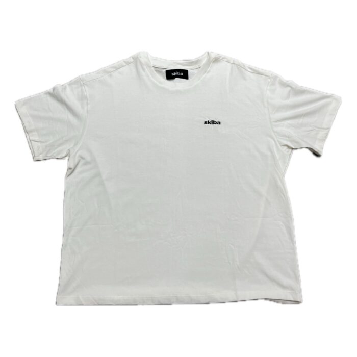 7269ef25-f56f-41db-bc8e-2b4090b676fd Camiseta Skiba Logo Oversized Branco