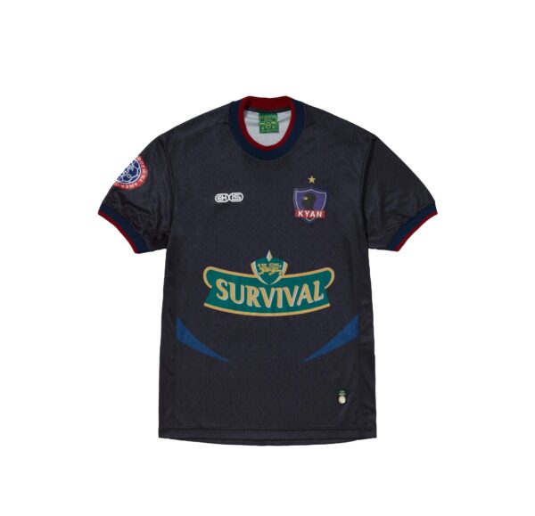 CAMISETA JERSEY SURVIVAL X KYAN PRETA