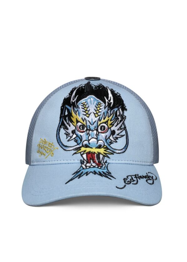 Boné Trucker Dragon Head Blue