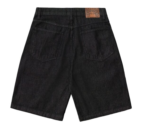 BERMUDA SURVIVAL JORTS PRETO ONÇA AMARELA