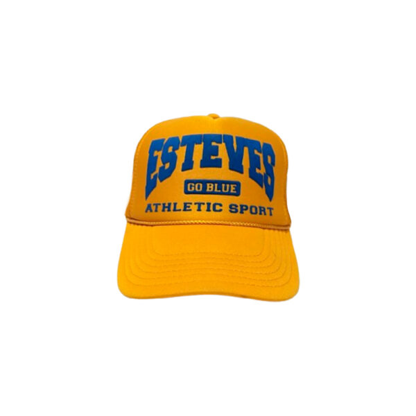 f9ed10f30565d9b5c02769b7966af79f.jpeg Boné Esteves Club Trucker Athletic Sport Amarelo