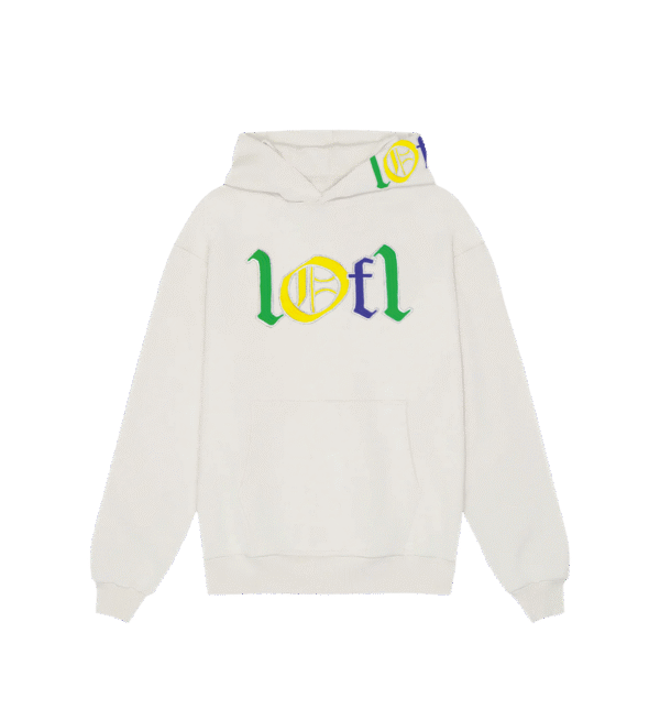 Moletom exclusivist 1of1 Hoodie Made in Brazil Branco