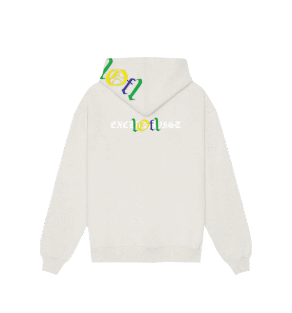 Moletom exclusivist 1of1 Hoodie Made in Brazil Branco