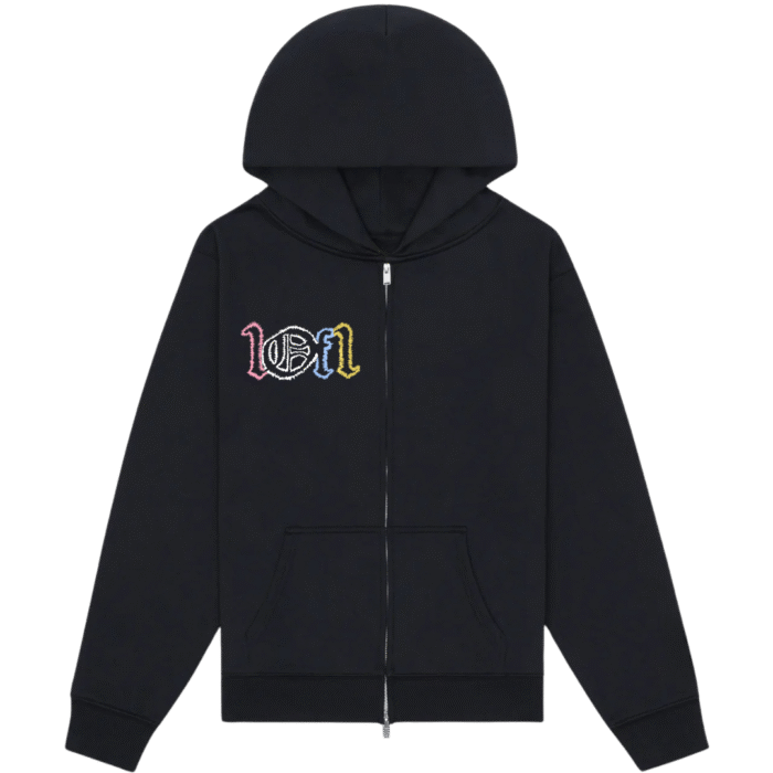 img_8682 Moletom Exclusivist 1of1 Hoodie Street Light Zip Up Preto