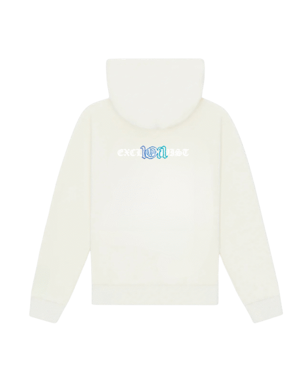 Moletom Exclusivist 1of1 Hoodie Atlantic Ocean Zip Up Branco