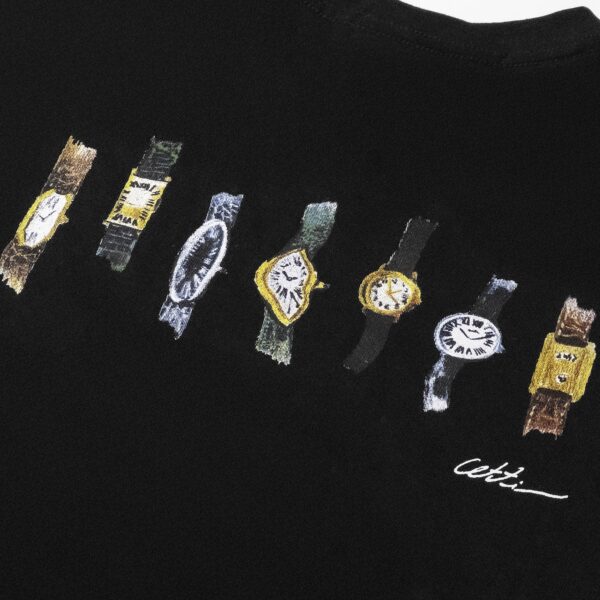 Camiseta Cetti “Relógios” Preta