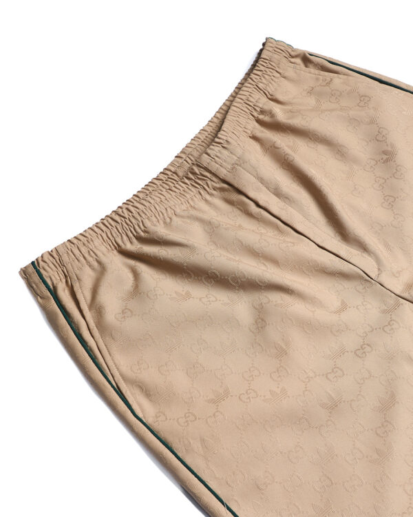 Calça Jacquard Adidas x Gucci Logotipo Trefoil