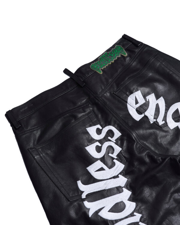 Calça Endless Denim Leather