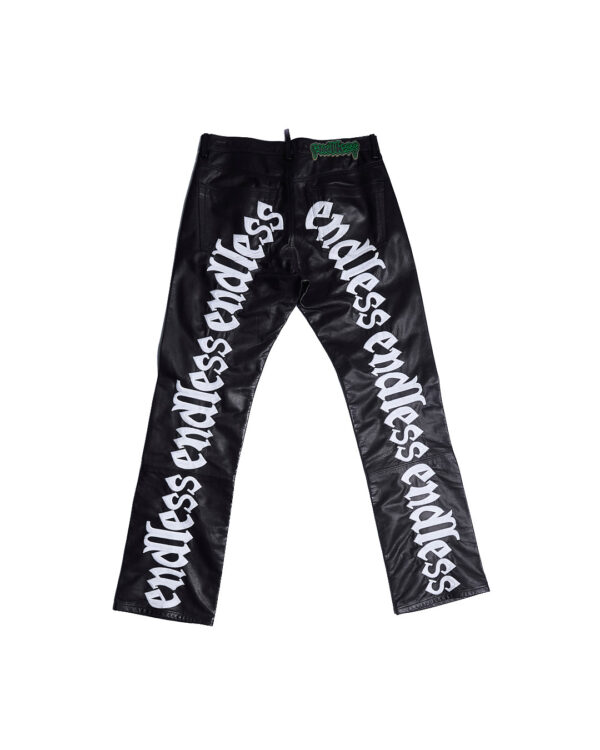 Calça Endless Denim Leather