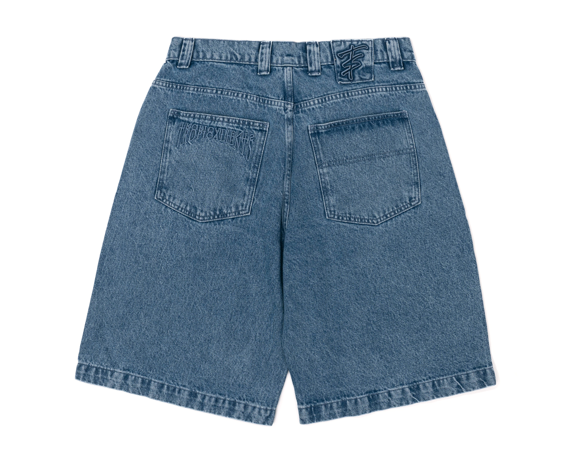 Bermuda Tropicalients Jeans Used Blue