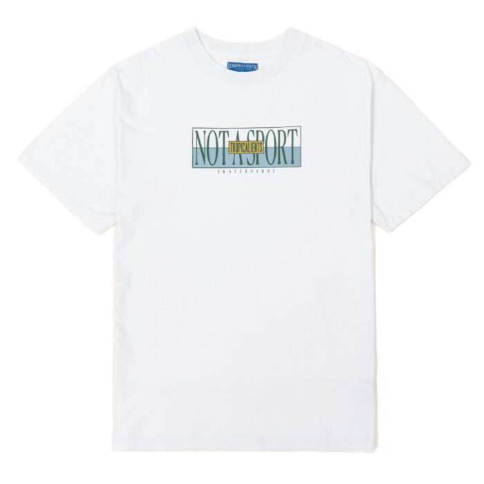 CAMISETA “NOT A SPORT” – 1 Camiseta Tropicalients Not A Sport Branca