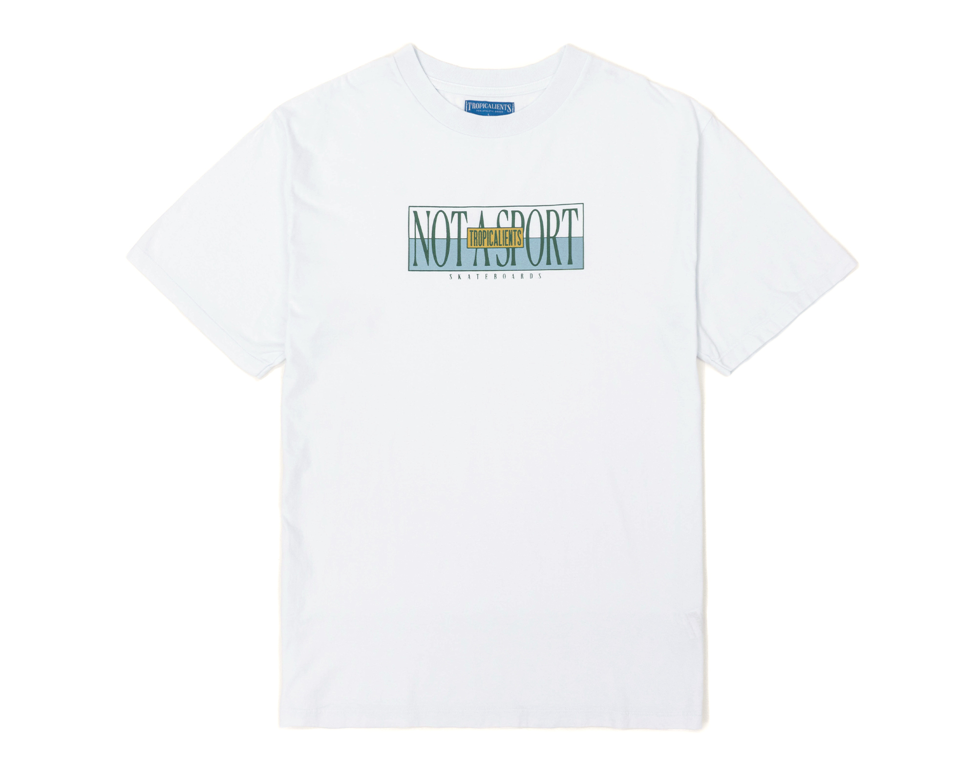 Camiseta Tropicalients Not A Sport Branca