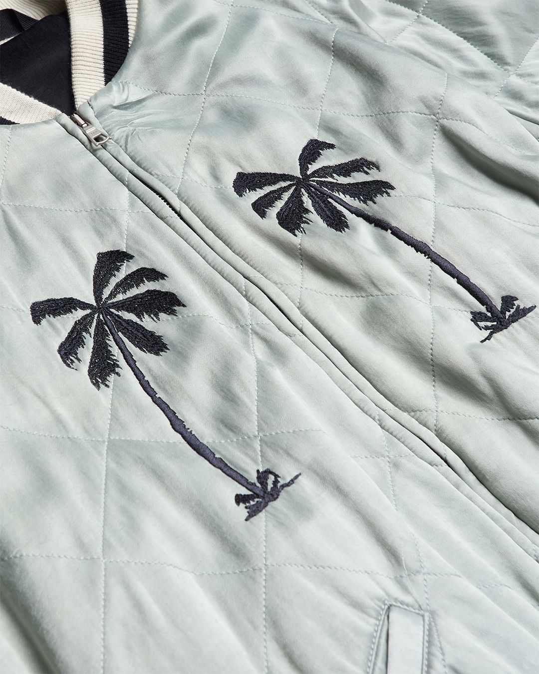 Jaqueta Bomber Palm Angels “life  is Palm”  Souvenier