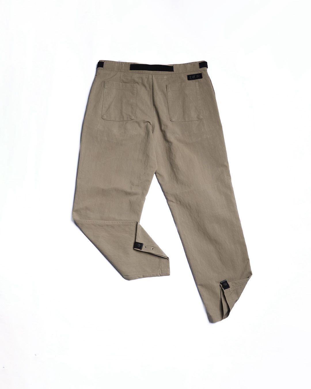 Calça Dior Homme Belted straight Leg Pants