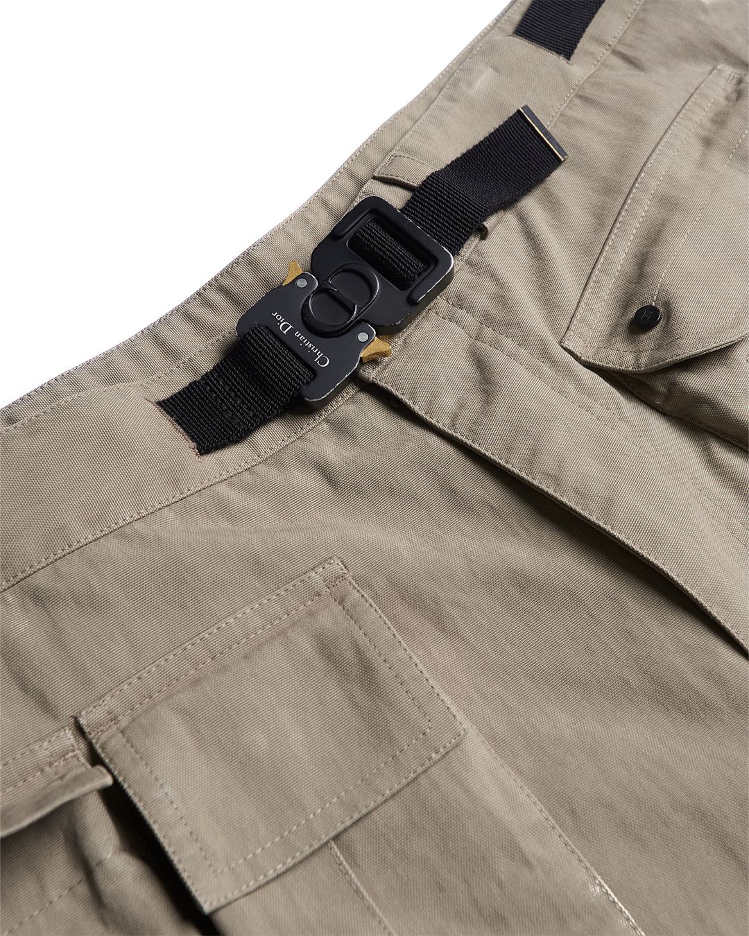 Calça Dior Homme Belted straight Leg Pants