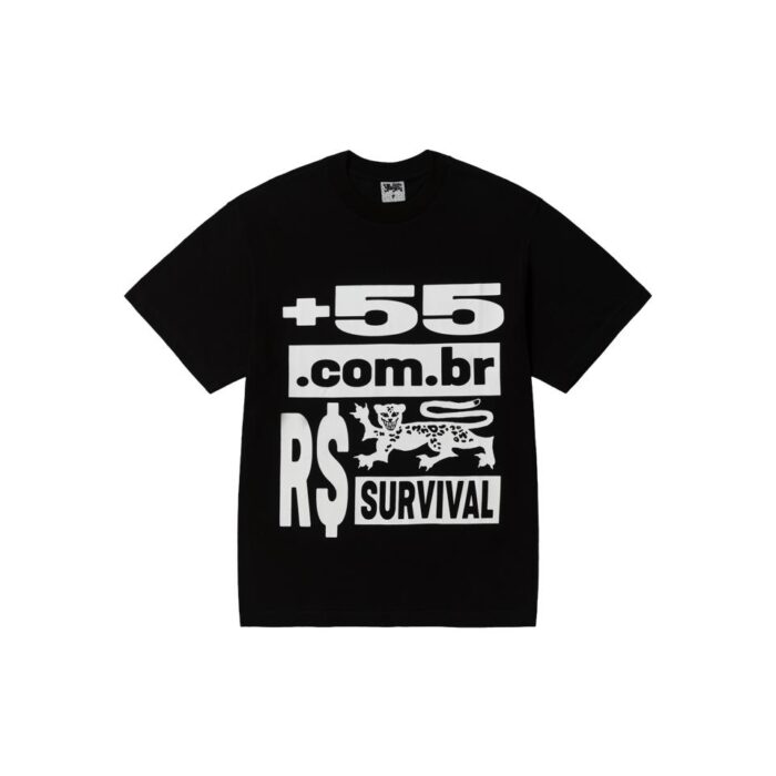 WhatsApp Image 2025-12-11 at 4.21.16 PM Camiseta Survival Códigos Preta