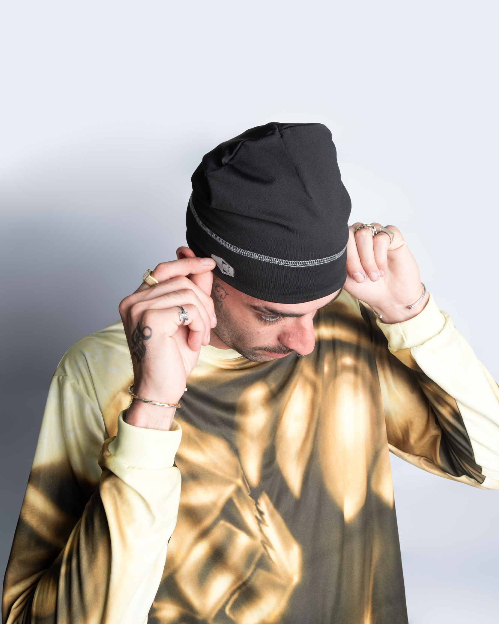 Touca Refletiva Block Logo Mini Breu