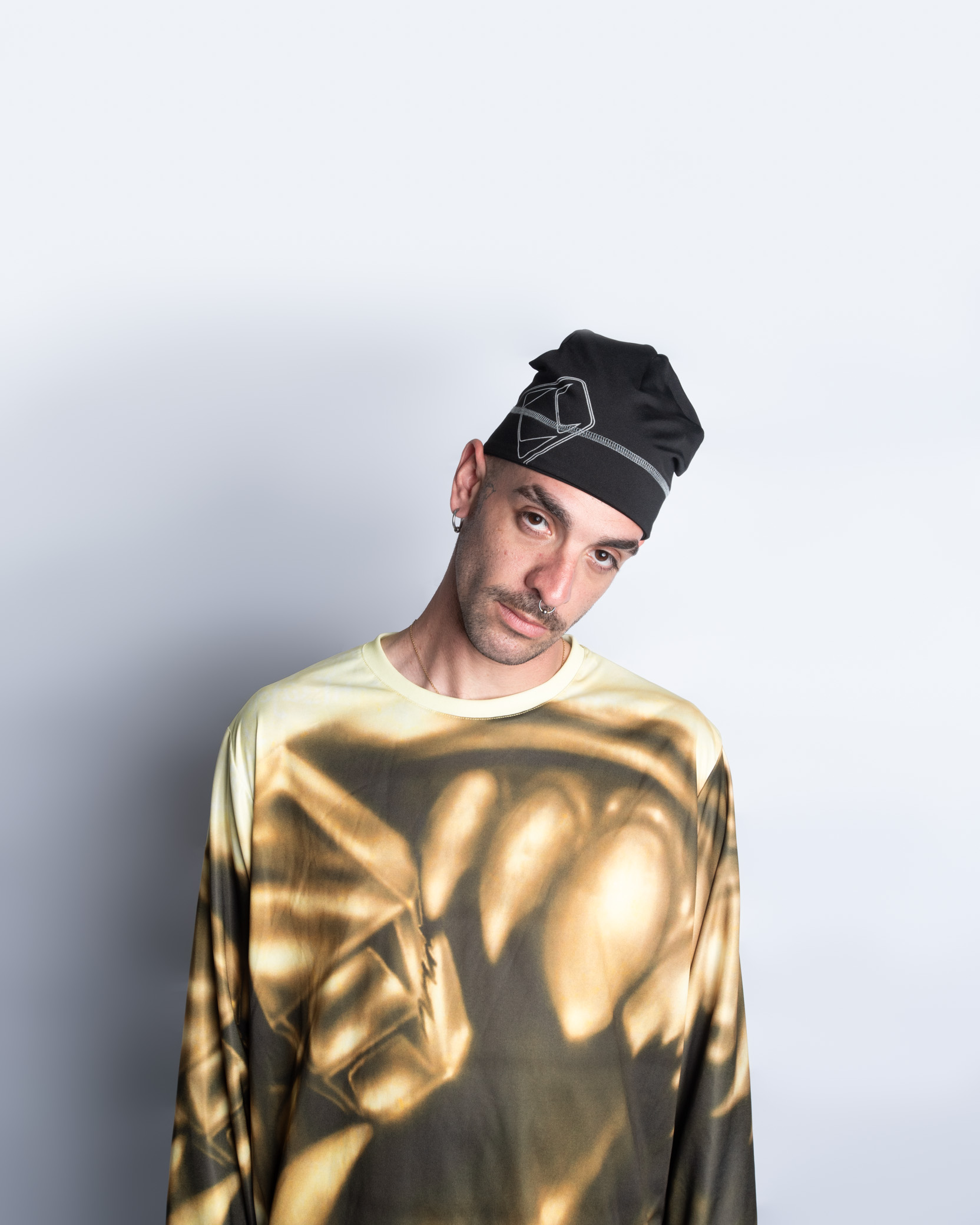 Touca Refletiva Block Logo Line Breu