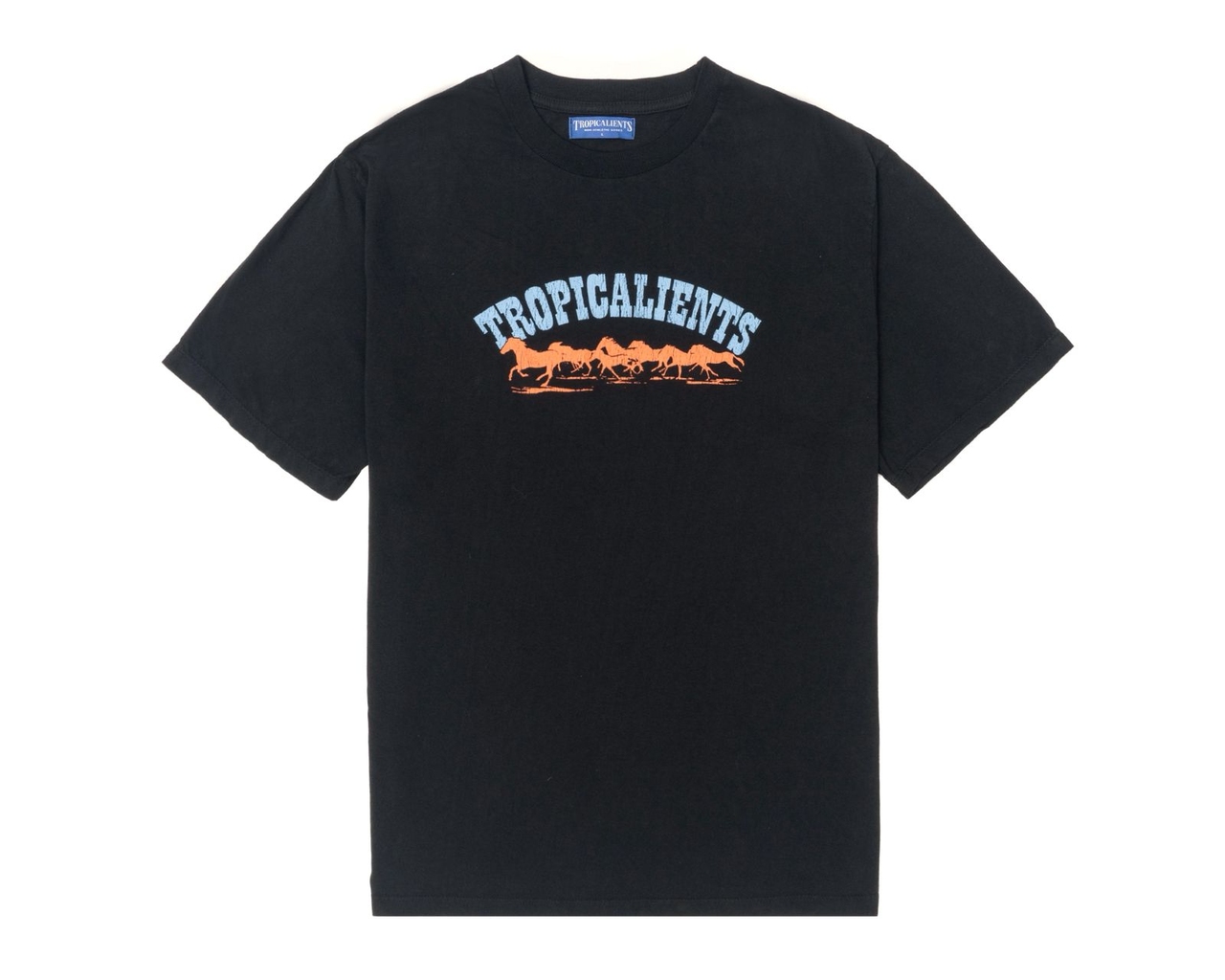 Camiseta Tropicalients Horses Preto