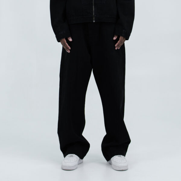 Calça Block x Take Off Truck Driver Loose Fit Preta