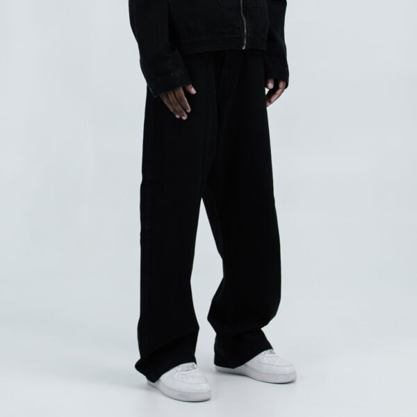 Calça Block x Take Off Truck Driver Loose Fit Preta