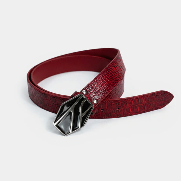 Cinto Block x Take Off Hold Driver Belt Red