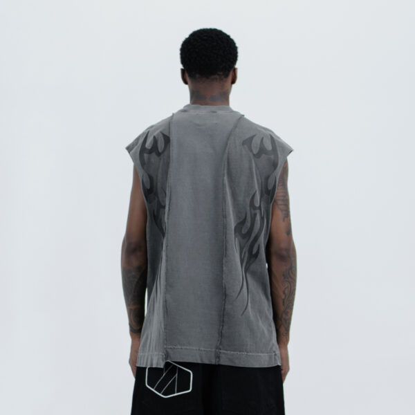 Regata Block x Take Off Slashing  Freak Cut  Cinza