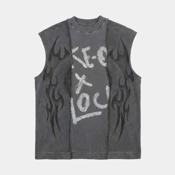 Regata Block x Take Off Slashing  Freak Cut  Cinza