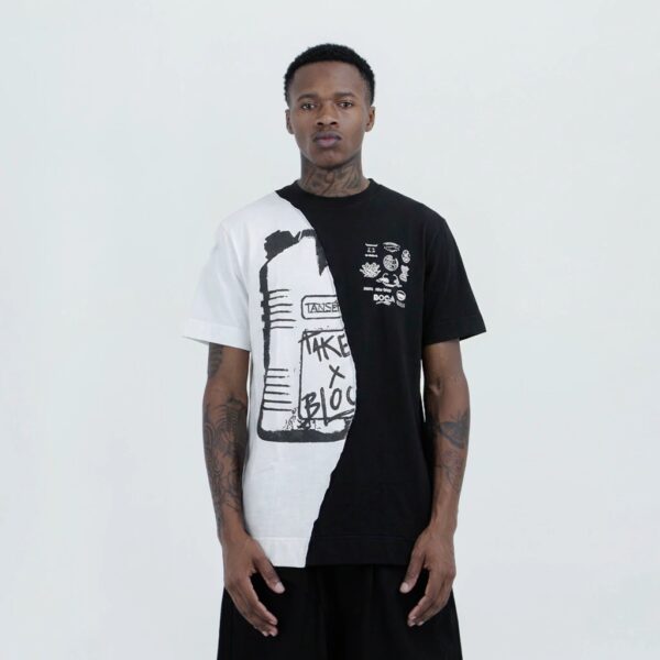 Camiseta Block x Take Slashing Yin Yang Gás