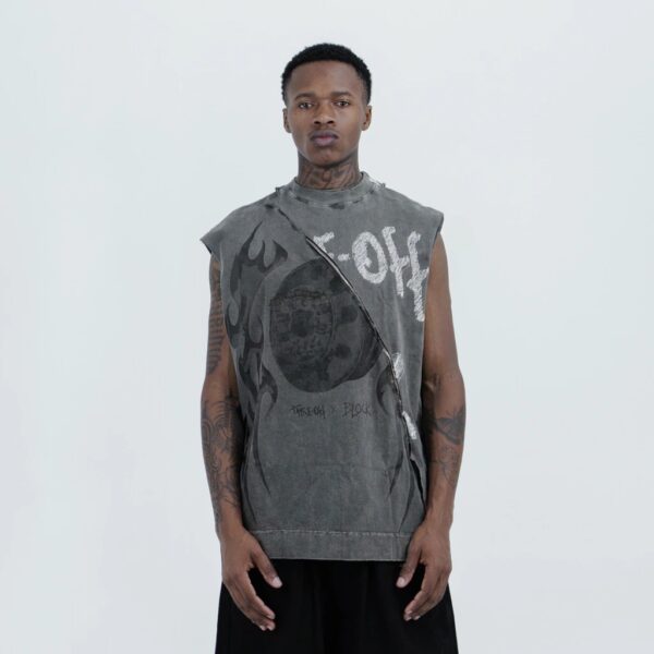 Regata Block x Take Off Slashing Roads Cut Cinza