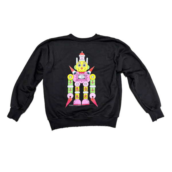 Moletom Crewneck Hatory Pabllo x Block “Brutalzord” Preto