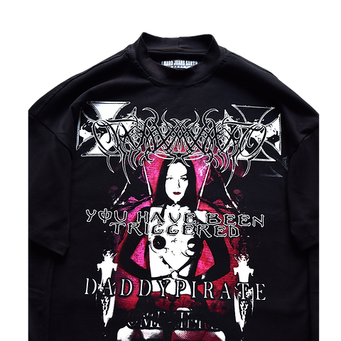 Camiseta Hard Jeans Santo Long Double Sleeve Daddypirate