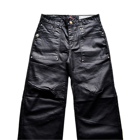 Calça Hard Jeans Santo Straight Rebel Resined Black
