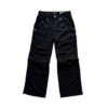 Calça Hard Jeans Santo Samael  Black (zipped Jorts)